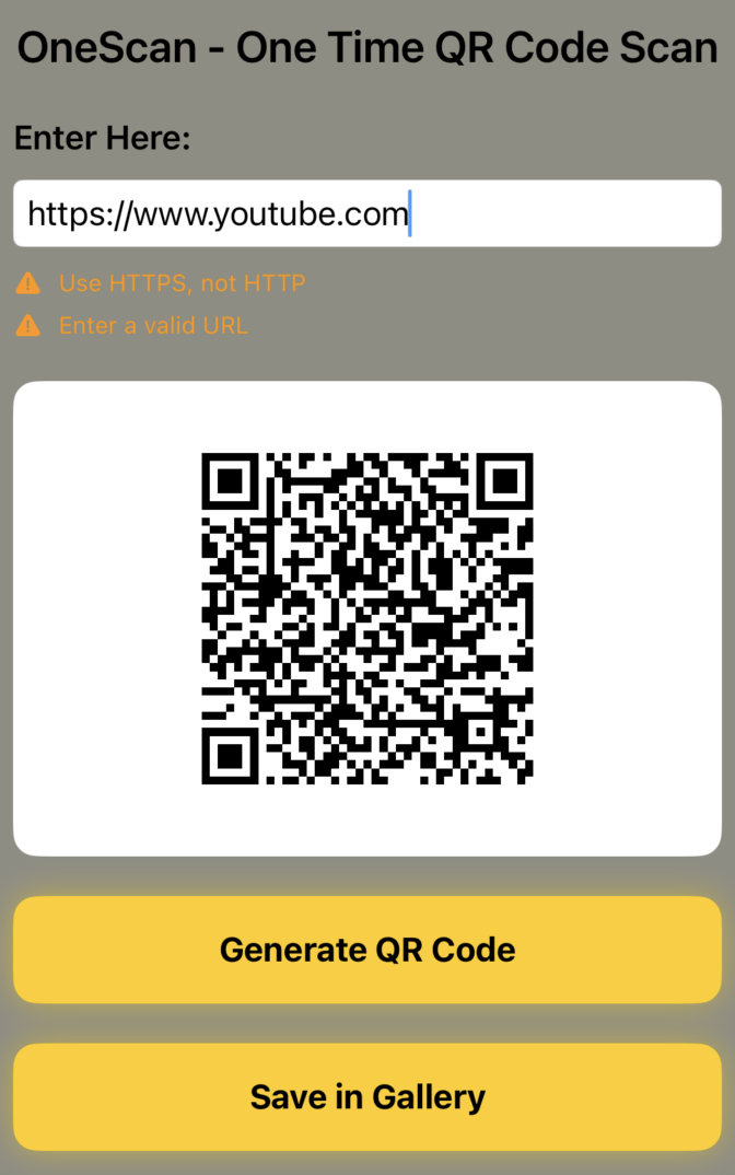 View QR Code