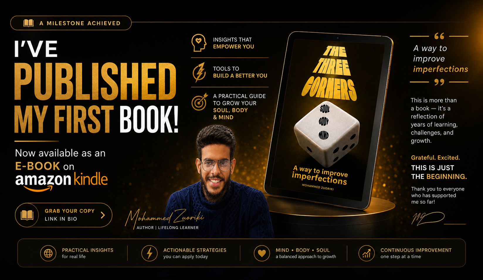 The Three Corners Book poster