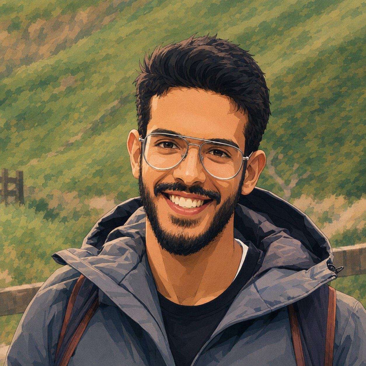 Mohammed Zuoriki — profile portrait